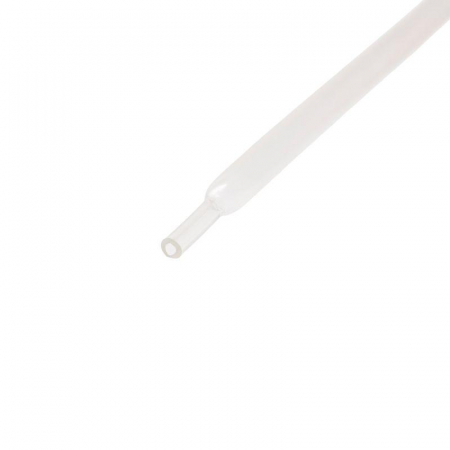 Трубка термоусадочная двустенная клеевая 6/2 (3:1) 1м прозр. Rexant 26-6009