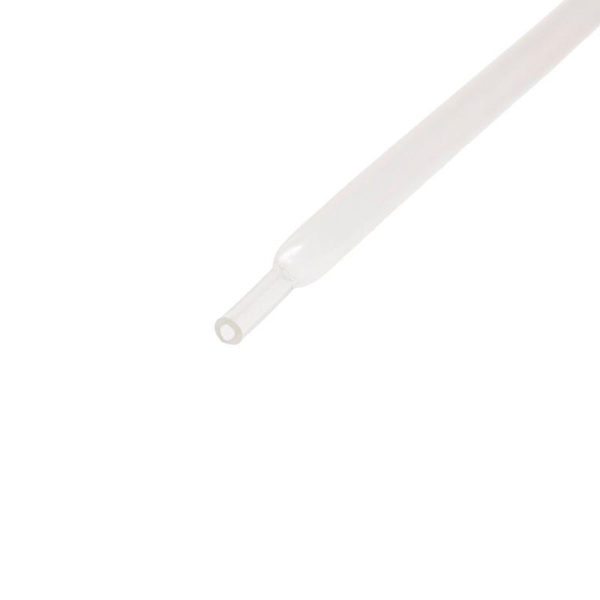 Трубка термоусадочная двустенная клеевая 6/2 (3:1) 1м прозр. Rexant 26-6009