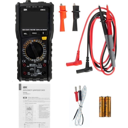 Мультиметр цифровой DM3C ARMA2L 5 IEK A2L5-DM13-03