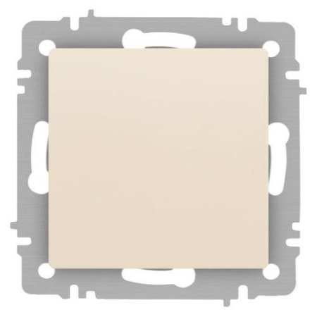 Переключатель перекрестный 1-кл. СП Accent 6-108-02 10А IP20 250В сл. кость Intro Б0063582