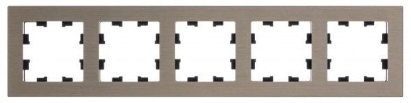 Рамка 5-м AtlasDesign Nature металл ЛАТУНЬ SE ATN312205