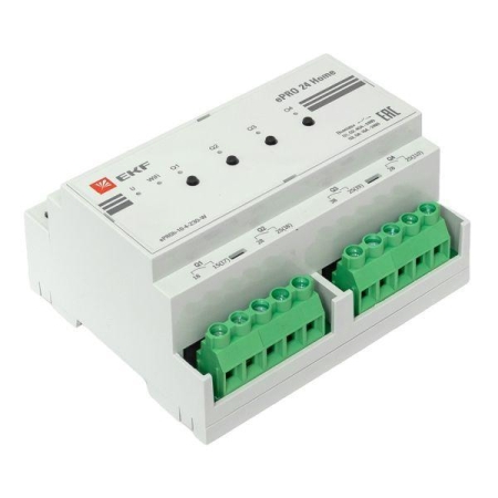 Контроллер ePRO 24 удаленного управления 6вх\4вых 230В WiFi Home EKF ePRO-h-10-4-230-W