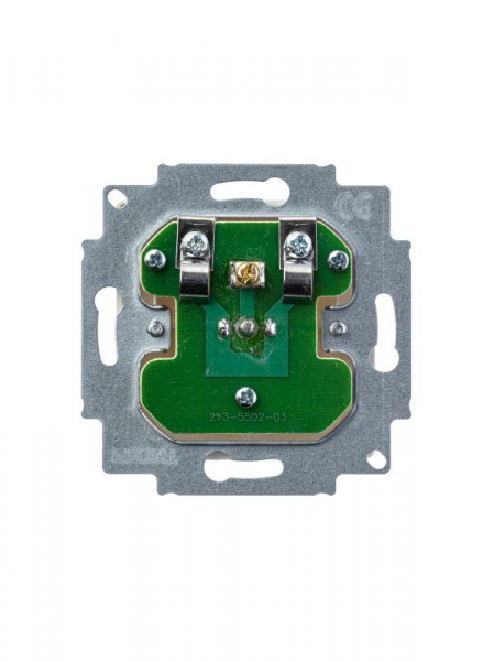 Розетка телевизионная одиночная TV Basic механизм альп. бел. ABB 2CKA001724A4276