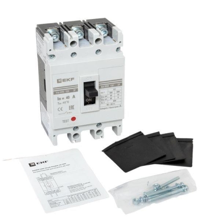 Выключатель автоматический 3п 100/40А 35кА ВА-99М PROxima EKF mccb99-100-40m