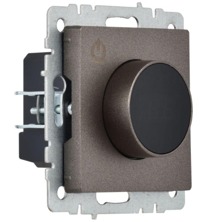 Термостат электронный с индик. BRITE СП IP20 ТС10-1-БрТБ темная механизм бронза IEK BR-RT11-K45