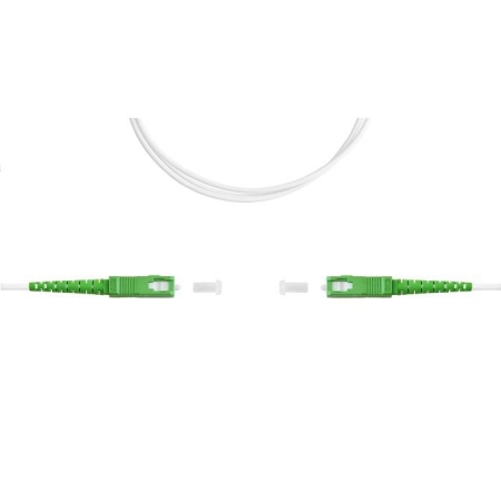 Патч-корд SC/APC-SC/APC simplex 10м 3мм LSZH G.657.A1 SUPRLAN 09-05076