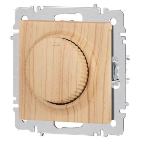 Светорегулятор поворотный СП Accent 6-401-11 600Вт 230В IP20 сосна Intro Б0063688