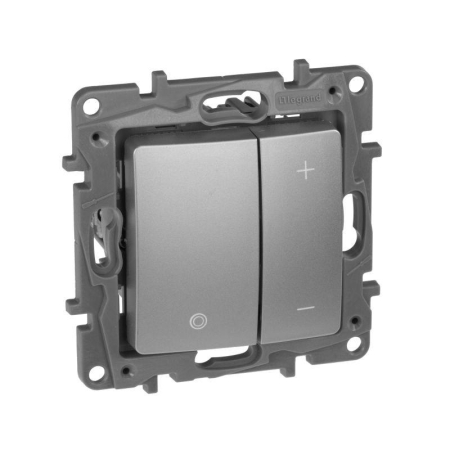 Механизм светорегулятора нажимного СП Etika 400Вт алюм. IEK 672418