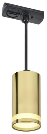 Светильник 4117 декоративный трековый подвесной GU10 золото IEK LT-UCB0-4117-GU10-1-K22