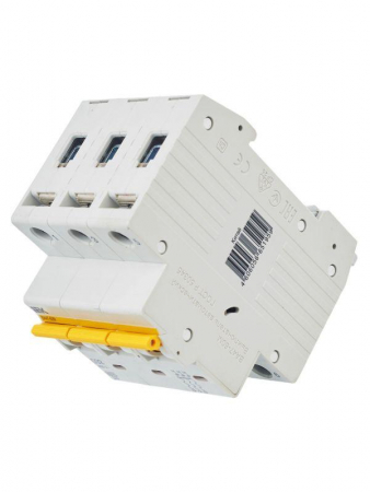 Выключатель автоматический модульный 3п D 32А 6кА ВА47-60M KARAT IEK MVA31-3-032-D