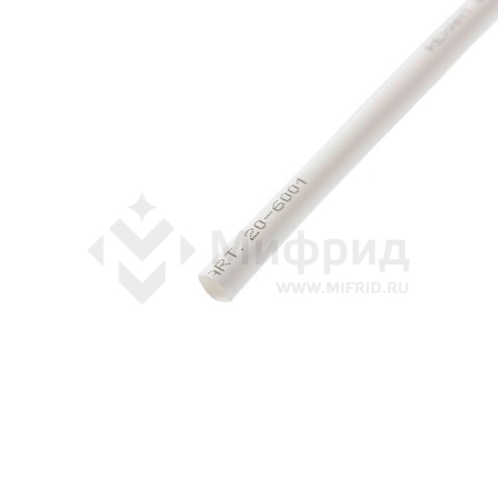 Трубка термоусадочная ТУТ нг 6.0/3.0 бел. 1м Rexant 20-6001