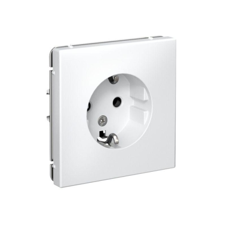 Розетка ArtGallery 16А с заземл. механизм бел. SE GAL000143