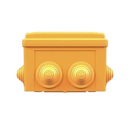 Коробка ответвительная FS 150х110х70мм IP55 4п 450В 32А 10кв.мм с кабельными вводами и клеммниками нерж. контакт пластик. DKC FSK21410