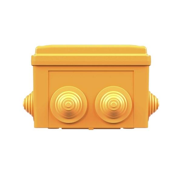 Коробка ответвительная FS 150х110х70мм IP55 4п 450В 32А 10кв.мм с кабельными вводами и клеммниками нерж. контакт пластик. DKC FSK21410