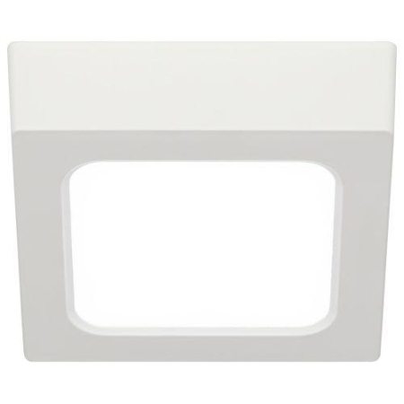 Светильник светодиодный LED 20-12-6K 12Вт 6500К накладной квадратный ЭРА Б0057452