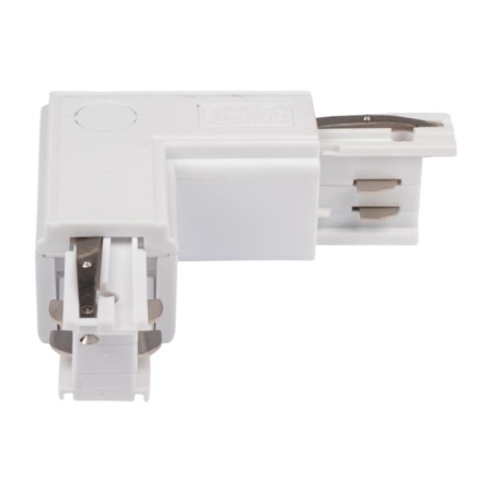 Аксессуар к шинопроводу трехфазному 3P PTR CL-WH OUT коннектор внешний Pro+ бел. JazzWay 5063136