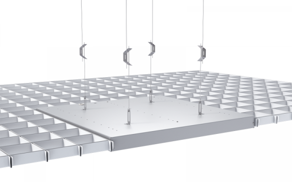 Светильник светодиодный 14 979 ДВО-09-О-40-4К-IP40-Грильято Innolux 14979