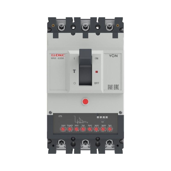Выключатель автоматический 3P 630А 100кА pro MNX630M при AC415V расцепитель ETS YON MNX630M3PETS0630