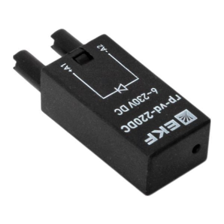 Модуль защитный диодный 6-220В DC для промежуточных реле RP AVERES EKF rp-vd-220DC