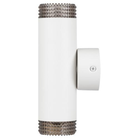 Светильник WL50 WH/BK 2хGU10 2х12Вт IP20 настенный бел. черн. Эра Б0061196