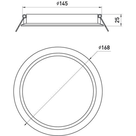 Светильник светодиодный LED 17-15-4K 15Вт 4000К встраив. круглый ЭРА Б0057423