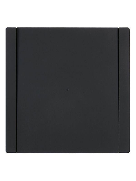 Выключатель проходной 1-кл. СП FORTE&PIANO 10А FP104 с индикацией черн. IEK FP-V12-1-10-1-K02