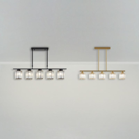 Люстра Ferrera 200Вт E27х5 IP20 Freya FR5474PL-05G