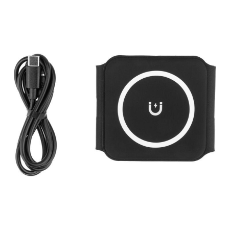 Устройство зарядное беспроводное 15Вт с MagSafe 3в1 Qi черн. Rexant 18-7088