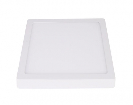 Светильник светодиодный LED 9-24-4K 24Вт 220В 4000К квадратный накладной бел. ЭРА Б0050274