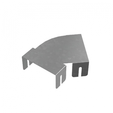 Крышка для угла горизонтального изменяемого 0-45град. осн.100 сталь "ПЛЮС" KIGLplus100 HD гор. оцинк. КМ PL12420