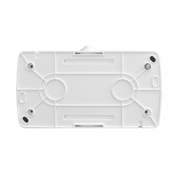 Блок ОП Клио 1-кл. выкл. 10А + розетка 1-м 16А 250В с заземл. с прозр. крышкой бел. Universal К2237