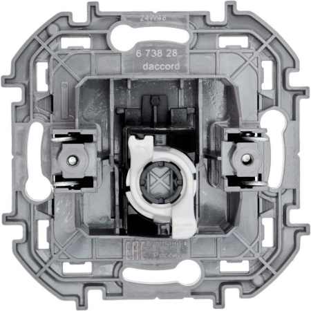 Розетка компьютерная Inspiria RJ45 кат.5E UTP антрацит IEK 673828