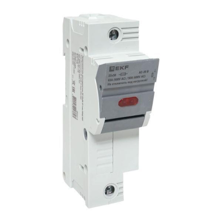 Предохранитель-разъединитель DF 22х58 1п (тип ПВЦ) EKF df221-e