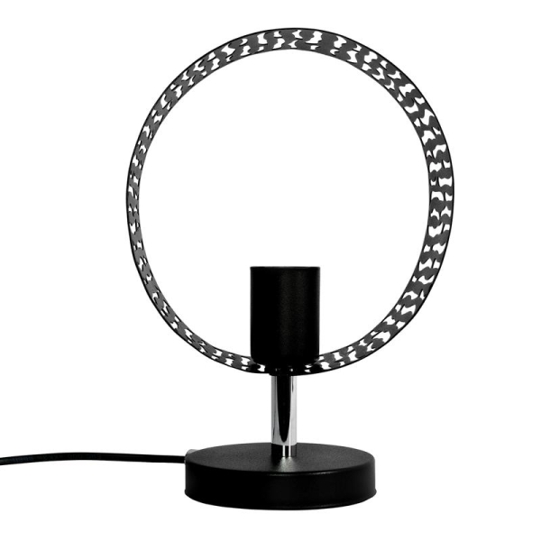 Светильник "Дакар" ННБ 63-60-020 (ИМ) настольный шнур черн. черн. муар Элетех 1005405058