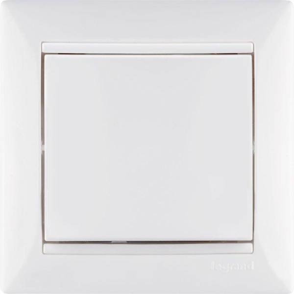 Переключатель проходной 1-кл. СП Valena 10А IP31 250В механизм бел. IEK 774406