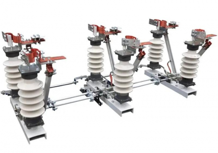 Разъединитель РДЗ-1-35Б/1000Н УХЛ1 (3 пол.) с приводом ПРГ-02-2Б УХЛ1 Электрофарфор ЦБ-00000174