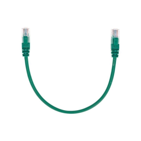Патч-корд U/UTP CAT 5e RJ45-RJ45 26AWG LSZH зел. 0.3м Rexant 02-0106-03