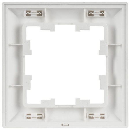 Рамка 1-м BRITE РУ-1-БрАБ арктич. бел./бел. IEK BR-M12-12-K91
