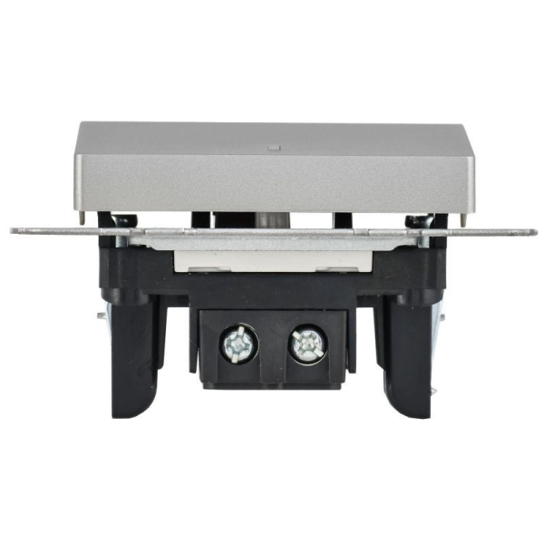 Выключатель 1-кл. СП BRITE ВС10-1-1-БрА 10А с индик. механизм алюм. IEK BR-V10-1-10-K47