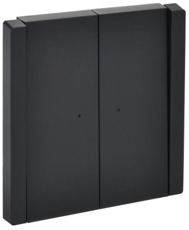 Выключатель 2-кл. СП FORTE&PIANO 10А FP106 с индикацией черн. IEK FP-V20-1-10-1-K02