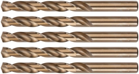 Набор сверл по металлу Profi 12х151мм с кобальтом 5проц. (уп.5шт) Cutop 48-120-5