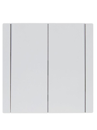 Выключатель проходной 2-кл. СП FORTE&PIANO 10А FP207 бел. IEK FP-V22-0-10-1-K01