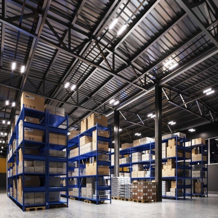 Светильник светодиодный 590х29х29мм 12Вт 4000К 1250лм IP65 COMPACT линейный матов. GAUSS 143424212