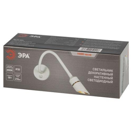 Светильник WL47 WH 3000K 3Вт IP20 настенный бел. Эра Б0059815