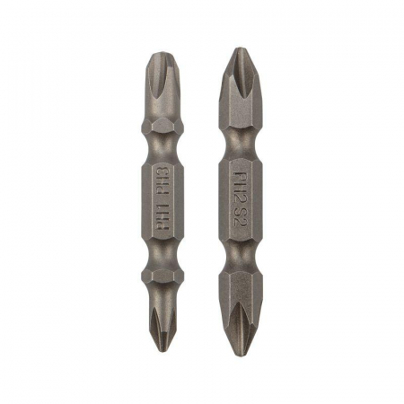 Мини-набор бит двусторонних PH2xPH2 PH1xPH3-50мм (блист. 2шт) Kranz KR-92-0452