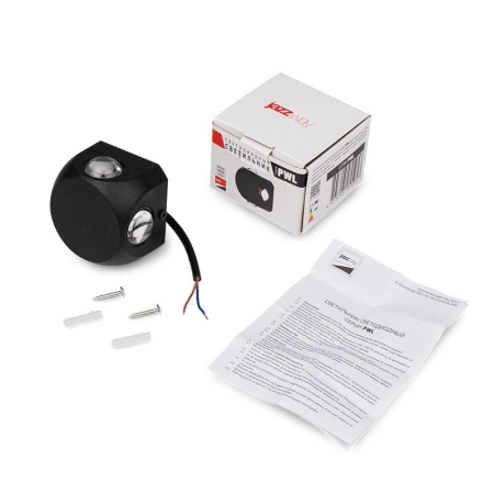 Светильник светодиодный PWL-07575/80D 4х2Вт 4000К BL IP54 архитектурный ландшафтный Pro JazzWay 5055957