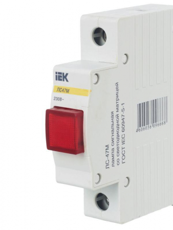 Лампа сигнальная ЛС-47М красн. KARAT IEK MLS20-230-K04