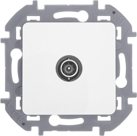 Розетка телевизионная оконечная TV Inspiria 10дБ 5-862мГц механизм бел. IEK 673870