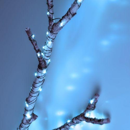 Гирлянда светодиодная "Нить" 100м 1000microLED холод. бел. IP44 220В ENIN-1000W Эра Б0060430