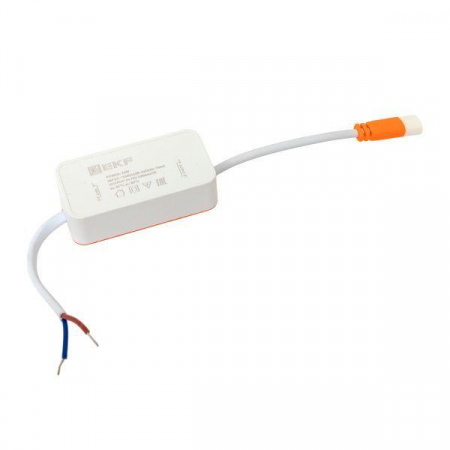 Светильник светодиодный ДВО 1103 10Вт 6500К IP20 круглый встраив. даунлайт безрамочный LUMA EKF DLL-1103-R-10-6500